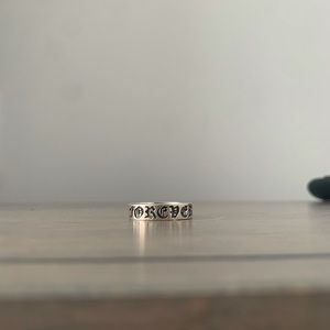 Authentic Chrome Hearts Forever Ring Size 11
